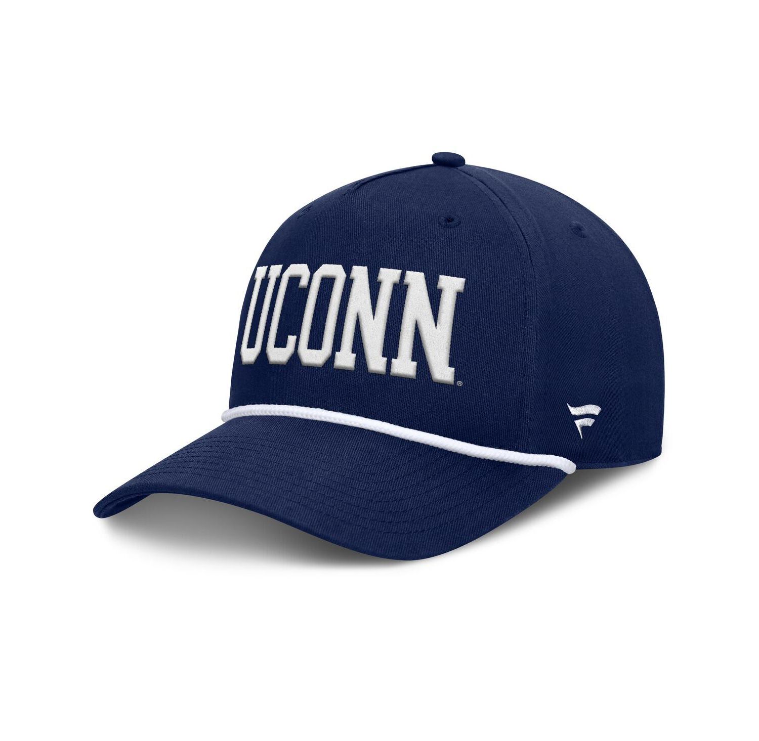 Men's Navy UConn Huskies Foul Ball Rope Adjustable Hat
