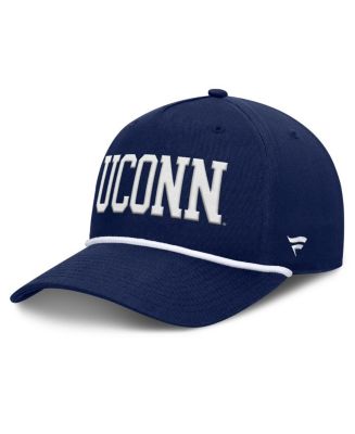 Fanatics Men's Navy UConn Huskies Foul Ball Rope Adjustable Hat - Macy's