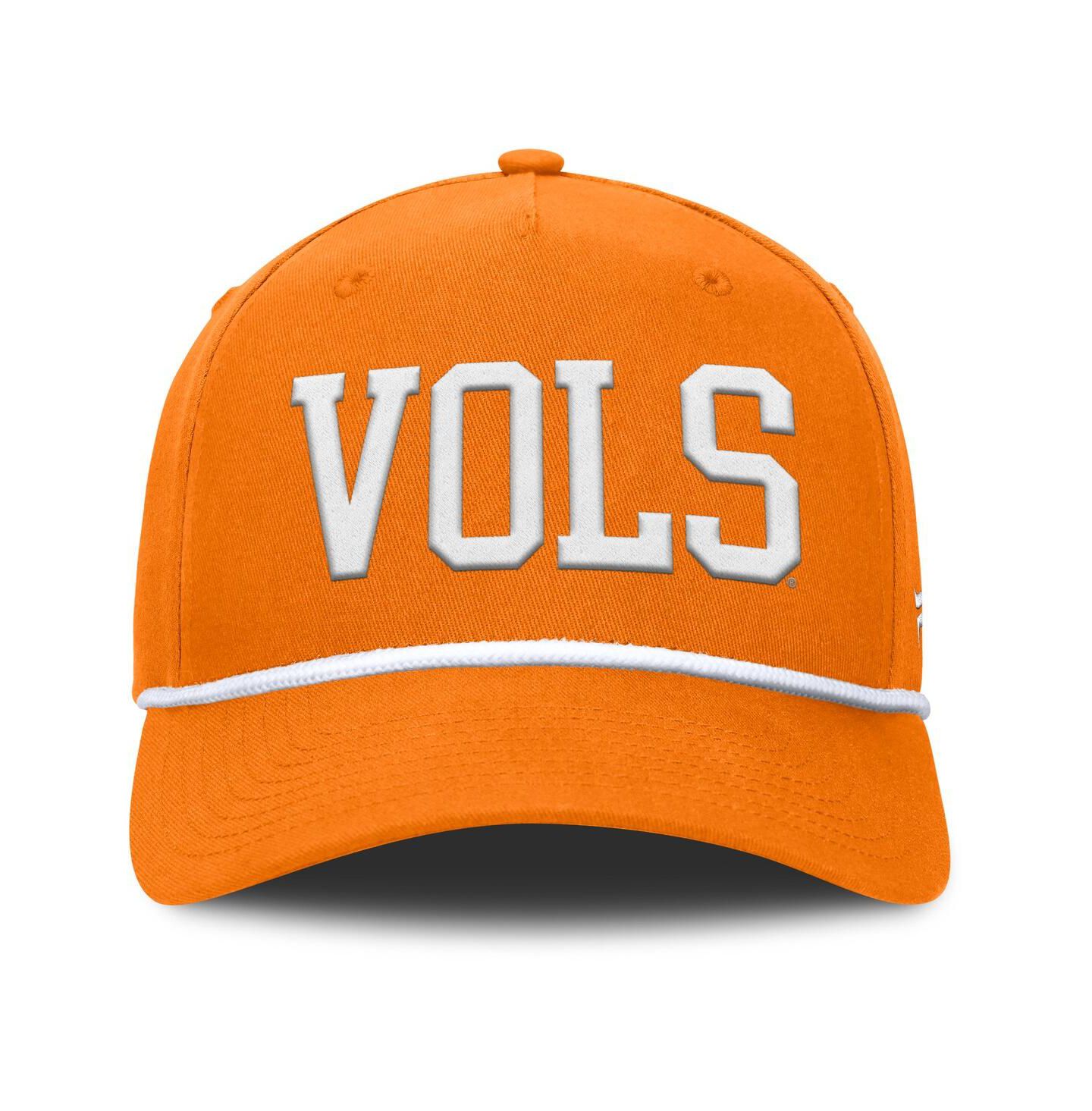 Мужская кепка Fanatics Tennessee Orange Tennessee Volunteers Foul Ball Rope Adjustable Hat — фото 2
