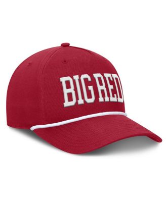 Men's Cardinal Arkansas Razorbacks Foul Ball Rope Adjustable Hat