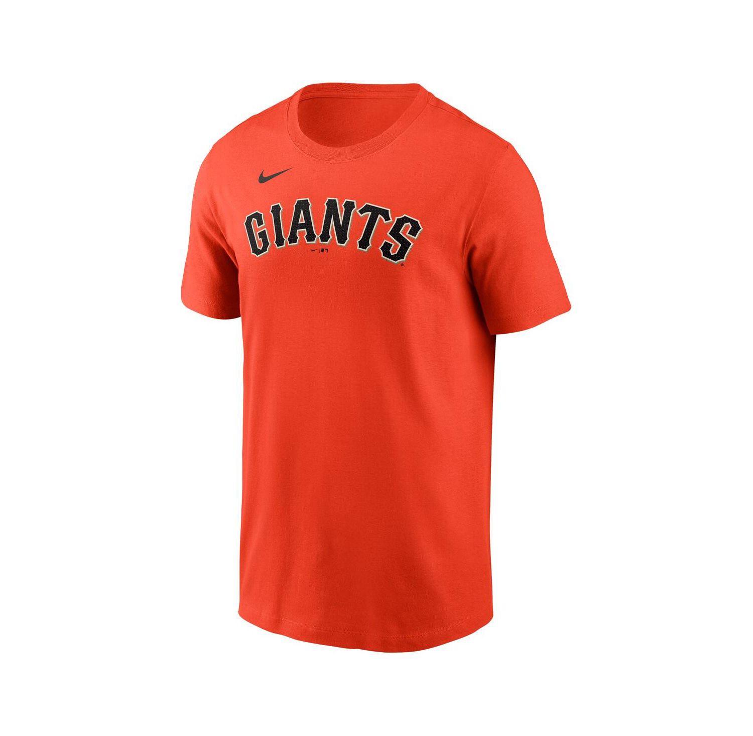 Men's Willy Adames Orange San Francisco Giants Fuse Name & Number T-Shirt