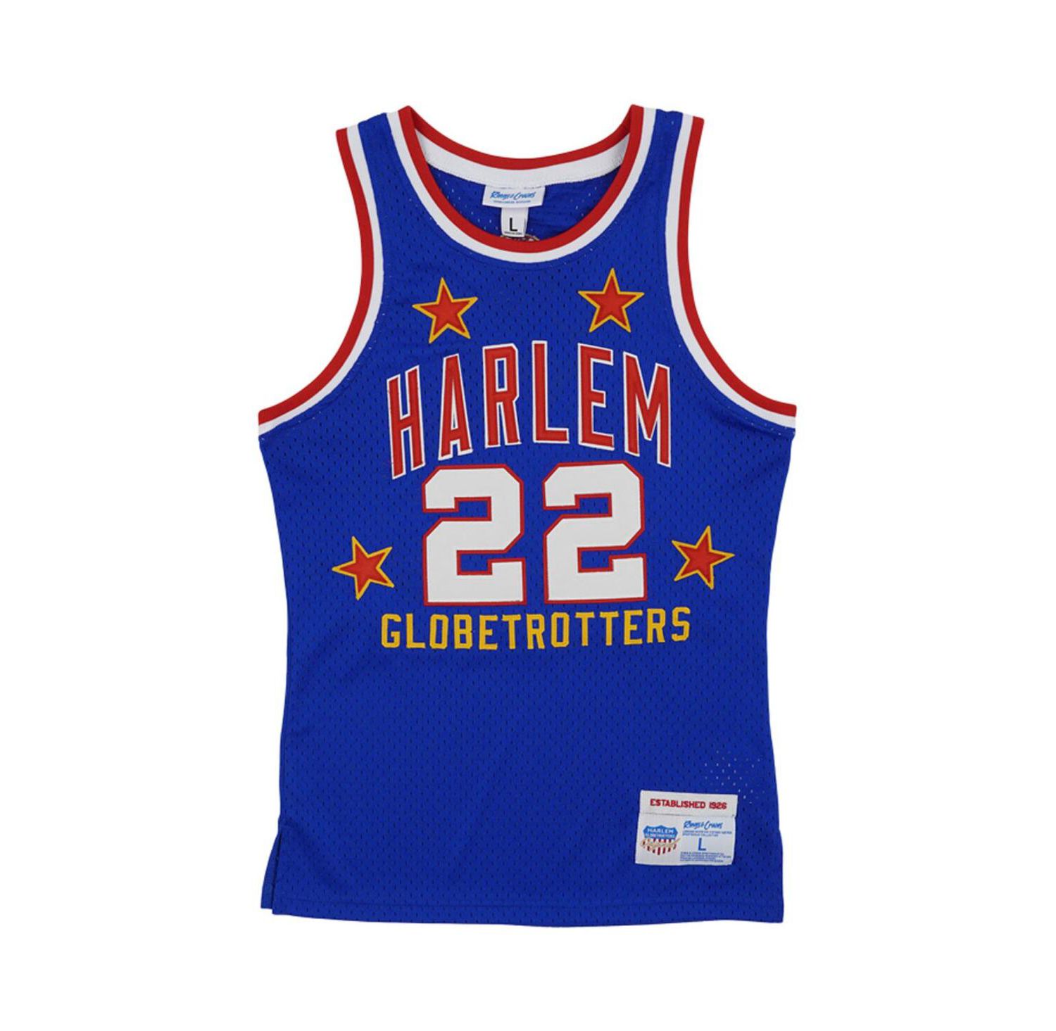 Men's Curly Neal Royal Harlem Globetrotters Throwback Swingman Jersey