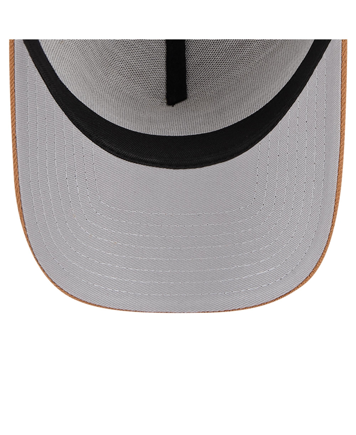 New Era Men's Brown Chicago White Sox A-frame Trucker 9forty Adjustable Hat In Brown