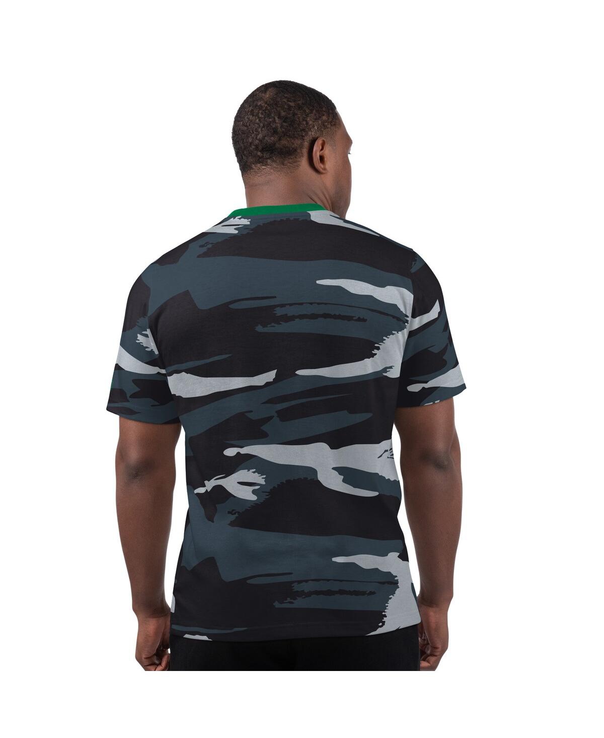 Starter Men's Camo/gray Philadelphia Eagles Thursday Night Gridiron Classics Vintage Logo T-shirt In Camo,gray