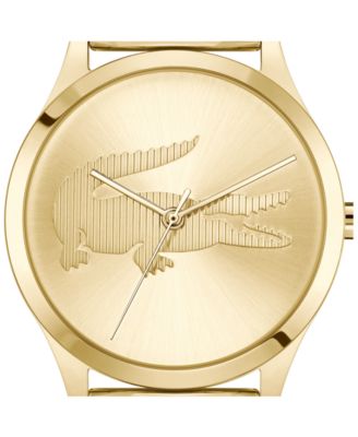 Women's Crocodelle Gold Tone Stainless Steel Mesh Bracelet Watch, 36mm