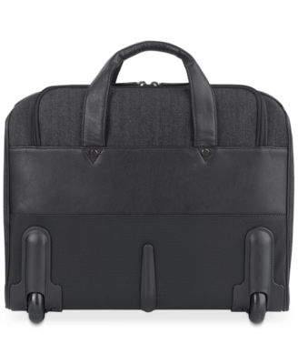 New York Bradford Rolling Laptop Briefcase