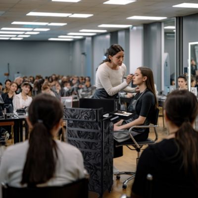 Rolling Makeup Train Case 4in1 Cosmetic Case