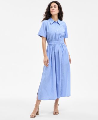 On 34th - Women's Cotton Midi Shirtdress, Exclusively at Macy's