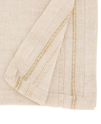 Leno Stripe Elegance Table Runner, 13" x 72"