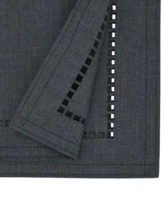 Laser-Cut Hemstitch Table Runner, 14" x 72"