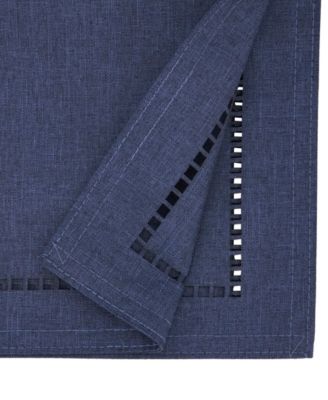 Laser-Cut Hemstitch Table Runner, 14" x 90"