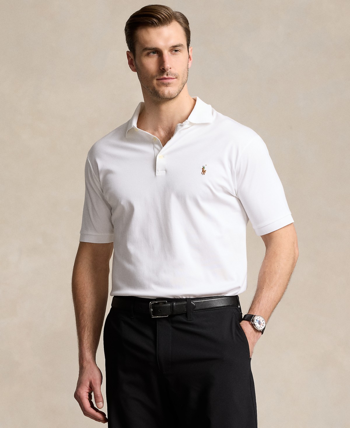 Мужские Polo Ralph Lauren Men's Big & Tall Polo Shirt — фото 2