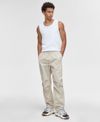Mode of One - Men's Regular-Fit Stretch Ripstop Parachute Pants