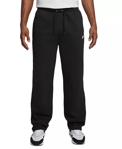 Nike Club Men's Brushed Fleece Open Hem Pants