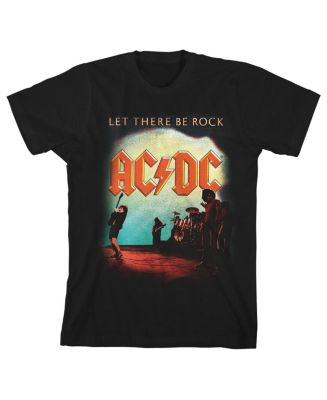 AC/DC Boys ACDC Let There Be Rock Youth Black - Macy's