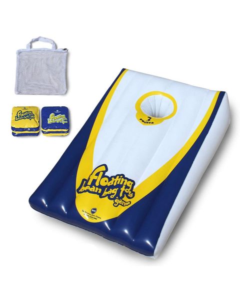 Детские игрушки Driveway Games Floating Bean Bag Toss Inflatable Cornhole Game for Outdoor Pool