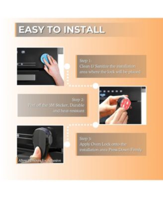 | Oven & Appliance Safety Lock - White