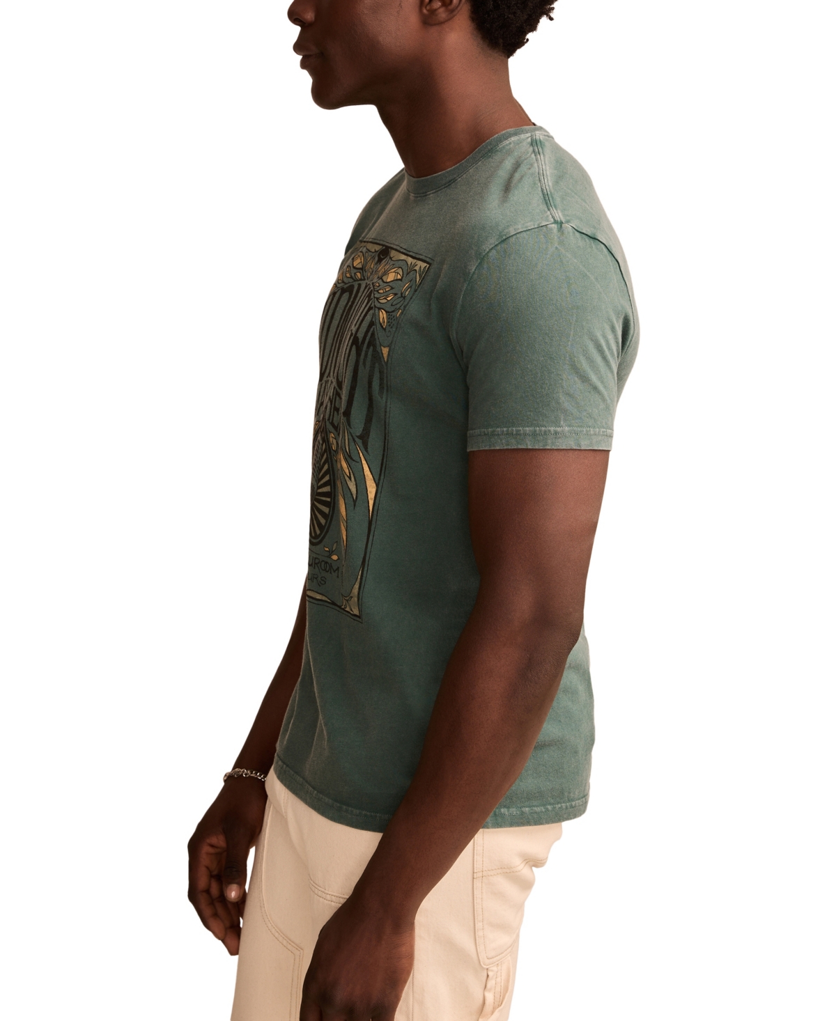 LUCKY BRAND MEN'S MIDNIGHT MAYHEM SHORT SLEEVE T-SHIRT