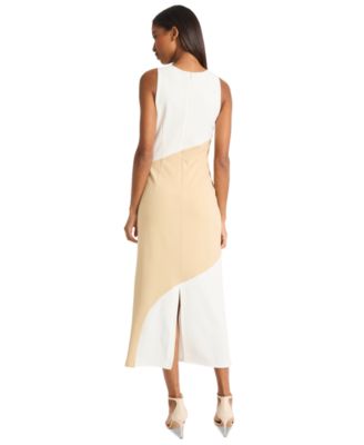 Women's Colorblocked A-Line Dress