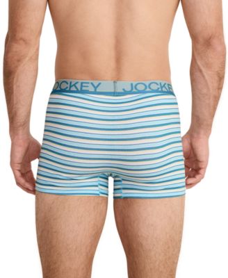 Jockey - Men's 3pk. True Style Logo Trunks