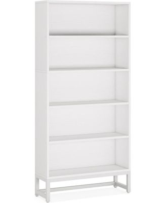Tall Bookcase and Bookshelf, 70.8” Large Bookcases Organizer with 5-Tier Storage Shelves for Living Room, Bedroom, Office