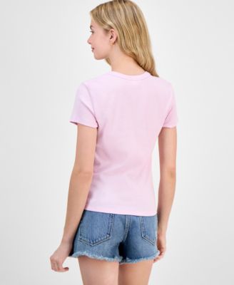 Juniors' Monte Carlo Car Graphic-Print Tee