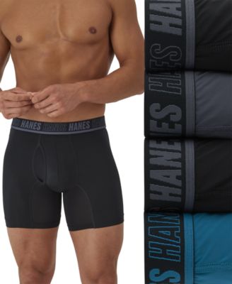 Men's 4pk. Ultimate MOVES Boxer Brief Logo Underwear