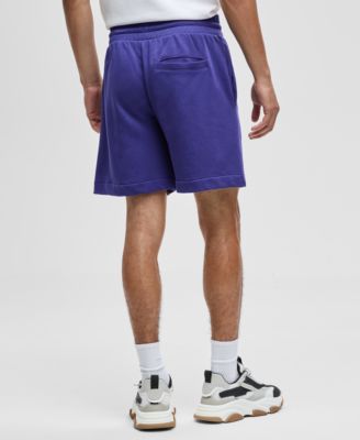 Men's Regular-Fit Logo-Print 7" French Terry Shorts, Macy's Exclusive