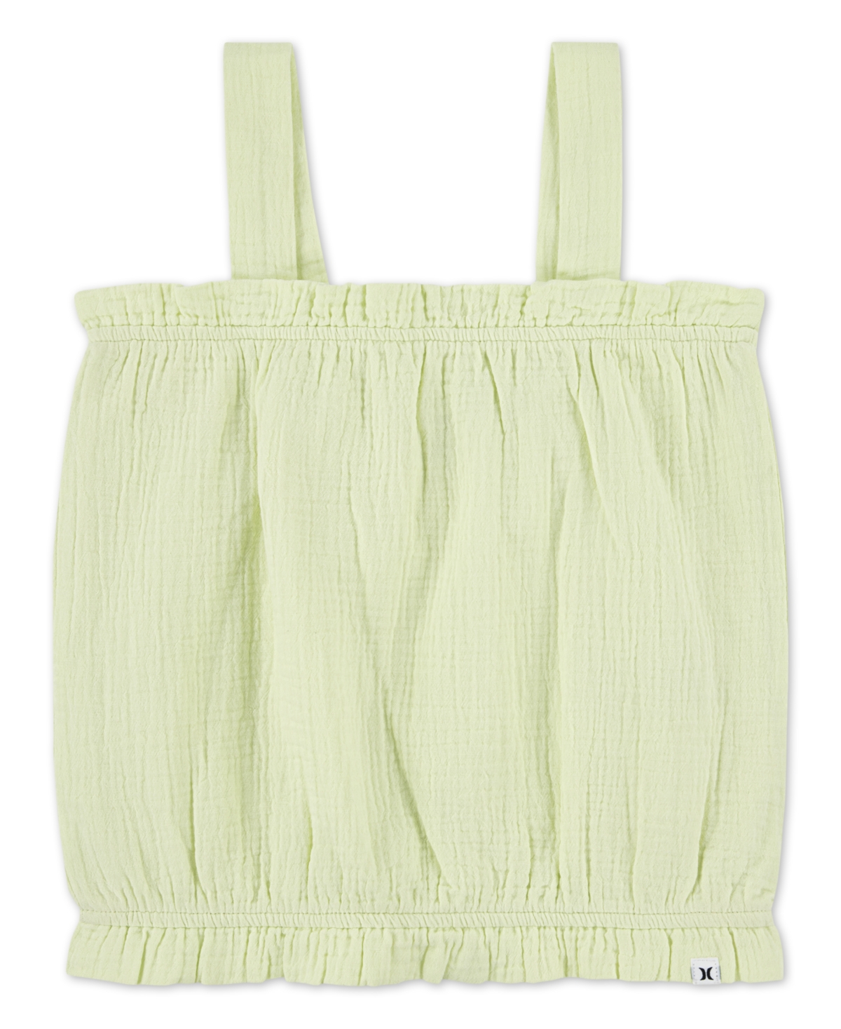 Shop Hurley Big Girls Gauze Tank Top In Cool Matcha