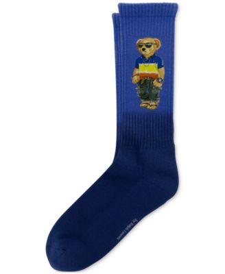 Polo Ralph Lauren - Men's Surf Club Bear Dip-Dye Crew Socks