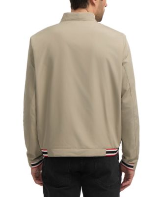 Men's Moorgate Zip Logo Bomber Jacket
