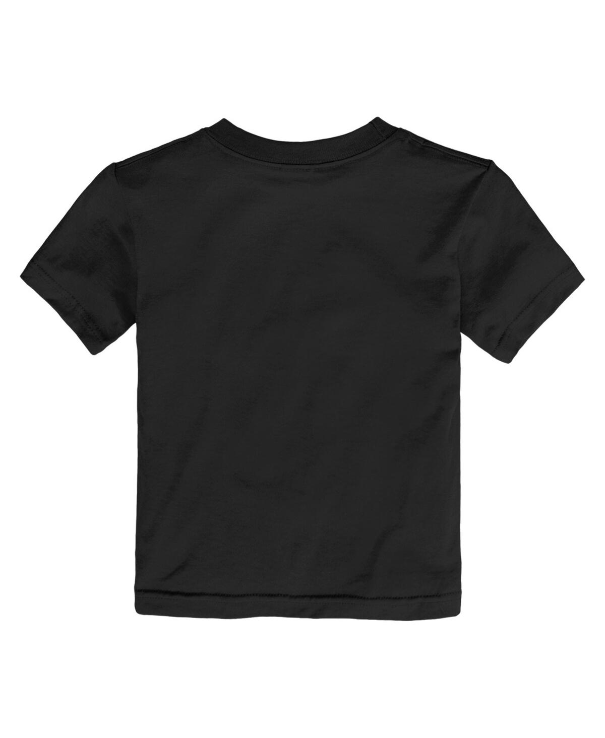 Nike Toddler Black Philadelphia Eagles Super Bowl Lix Champions Lombardi Trophy T-shirt In Black