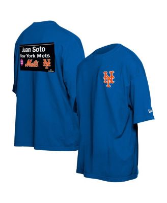 New Era - Men's Juan Soto Blue New York Mets Sign Player T-Shirt