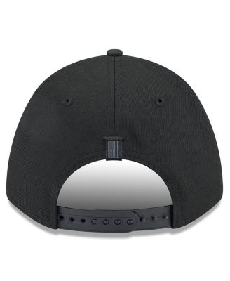 Men's Black William Byron American Flag 9FORTY M-Crown A-Frame Adjustable Hat