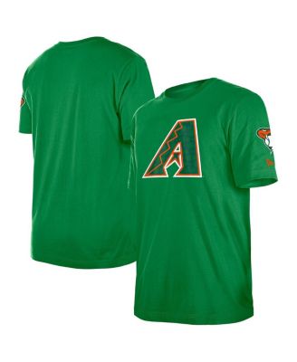New Era - Men's Kelly Green Arizona Diamondbacks St. Patrick's Day Shamrock Fill T-Shirt