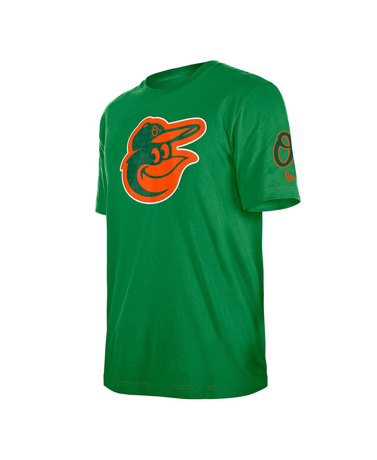 New Era Men's Kelly Green Baltimore Orioles St. Patrick's Day Shamrock Fill T-shirt In Green