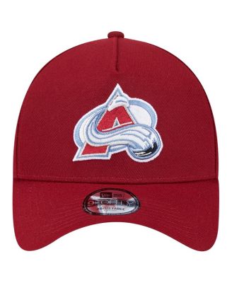 Men's Burgundy Colorado Avalanche Core A-Frame 9FORTY Adjustable Hat