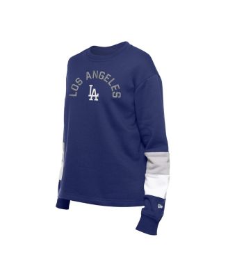 Women's Blue Los Angeles Dodgers Game Day Color Pullover Sweatshirt