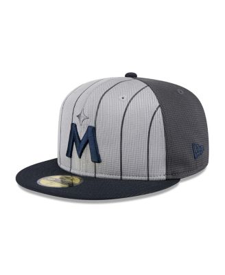 New Era - Men's Gray Minnesota Twins 2025 Batting Practice 59FIFTY Fitted Hat