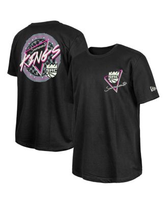 New Era - Black Sacramento Kings Glow-in-the-Dark T-Shirt