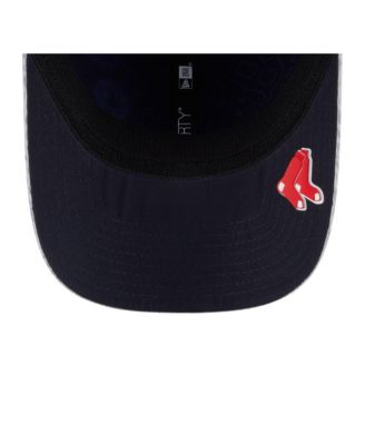 Men's Gray Boston Red Sox 2025 MLB Clubhouse 39THIRTY Flex Hat