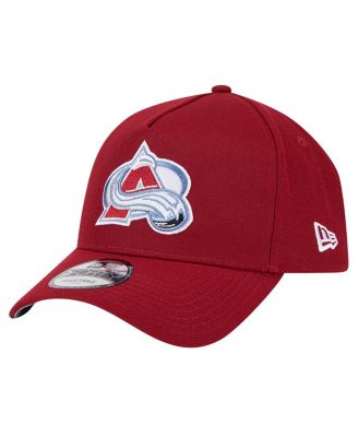 Men's Burgundy Colorado Avalanche Core A-Frame 9FORTY Adjustable Hat