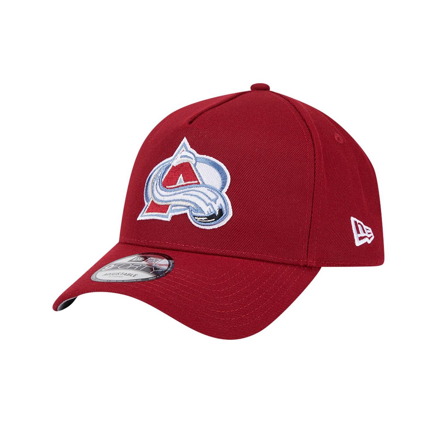 Men's Burgundy Colorado Avalanche Core A-Frame 9FORTY Adjustable Hat