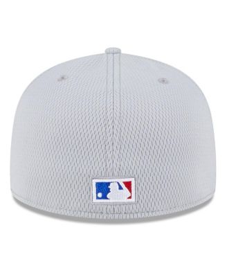 Men's Gray Chicago Cubs 2025 MLB Clubhouse 59FIFTY Fitted Hat