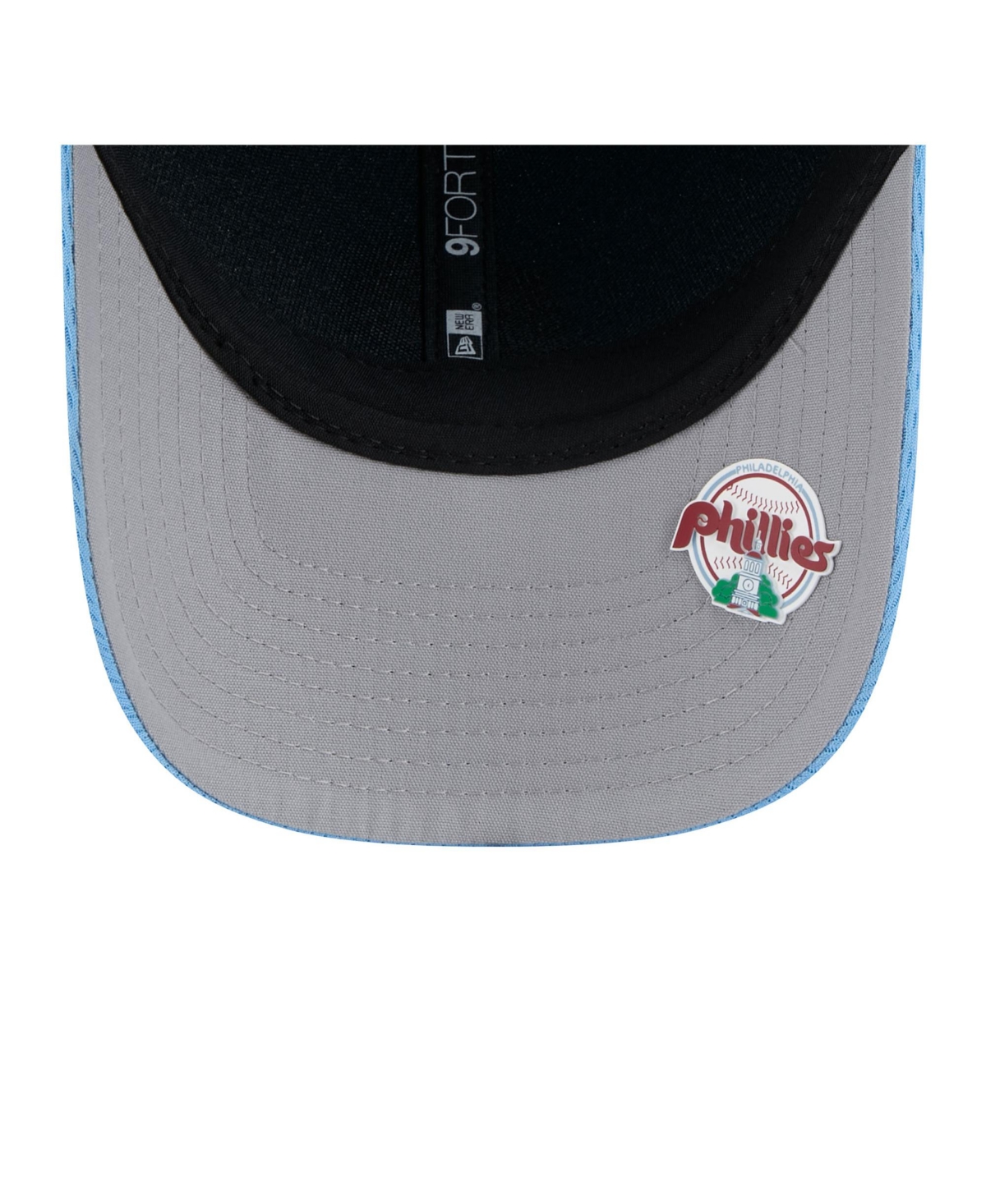 New Era Men's Light Blue Philadelphia Phillies 2025 Mlb Clubhouse 9FORTY M-Crown Adjustable Hat
