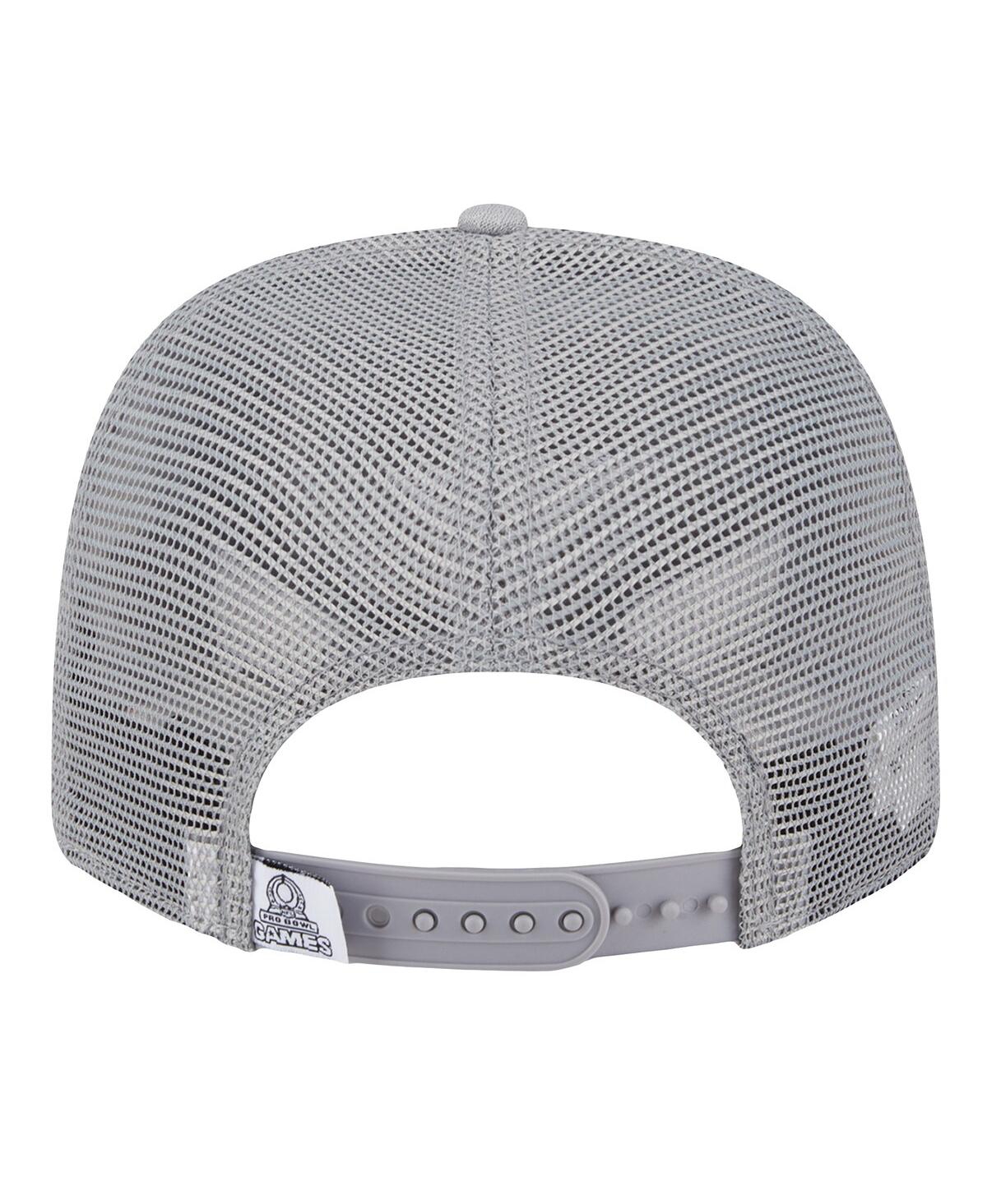 NEW ERA MEN'S GRAY CINCINNATI BENGALS 2025 PRO BOWL 9SEVENTY STRETCH-SNAP HAT 