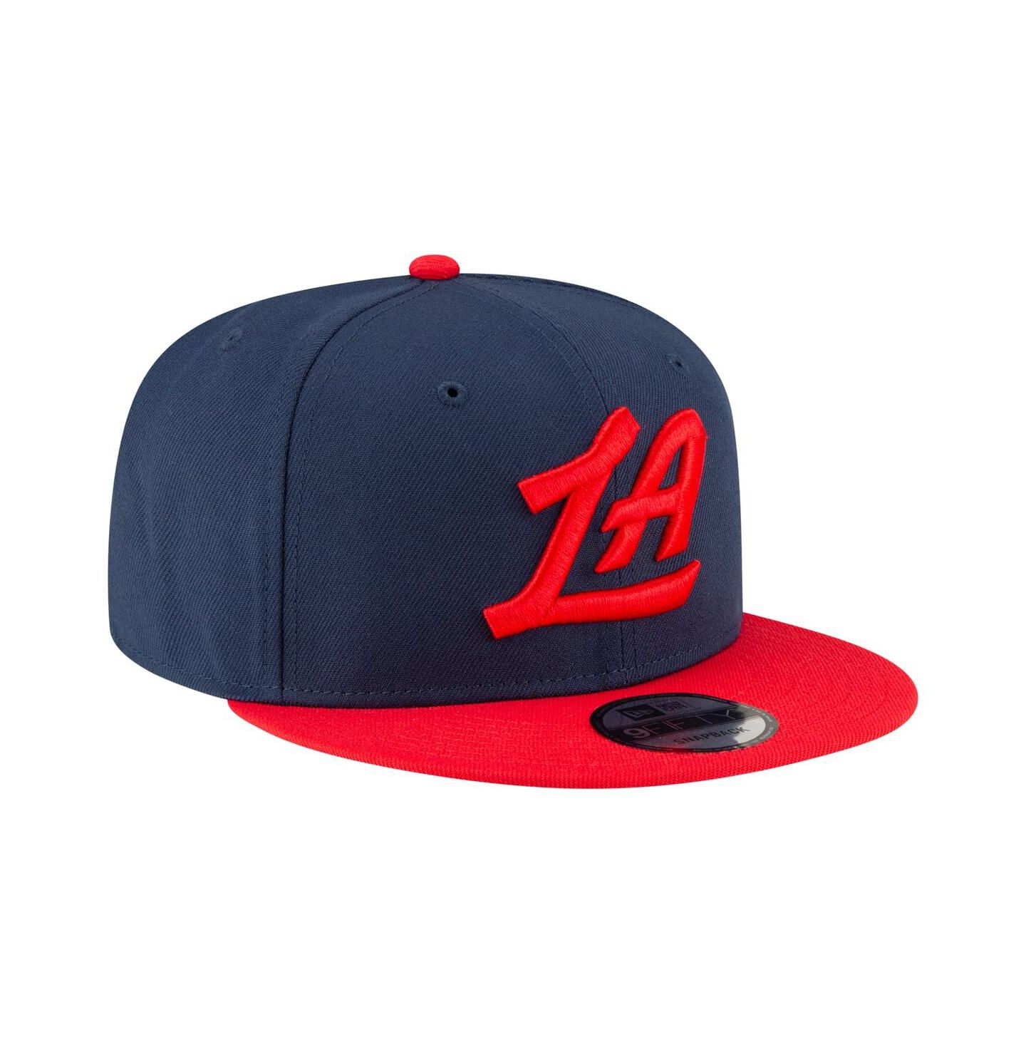 Мужская кепка New Era Navy/Red LA Clippers 2-Tone 9FIFTY Snapback Hat — фото 4