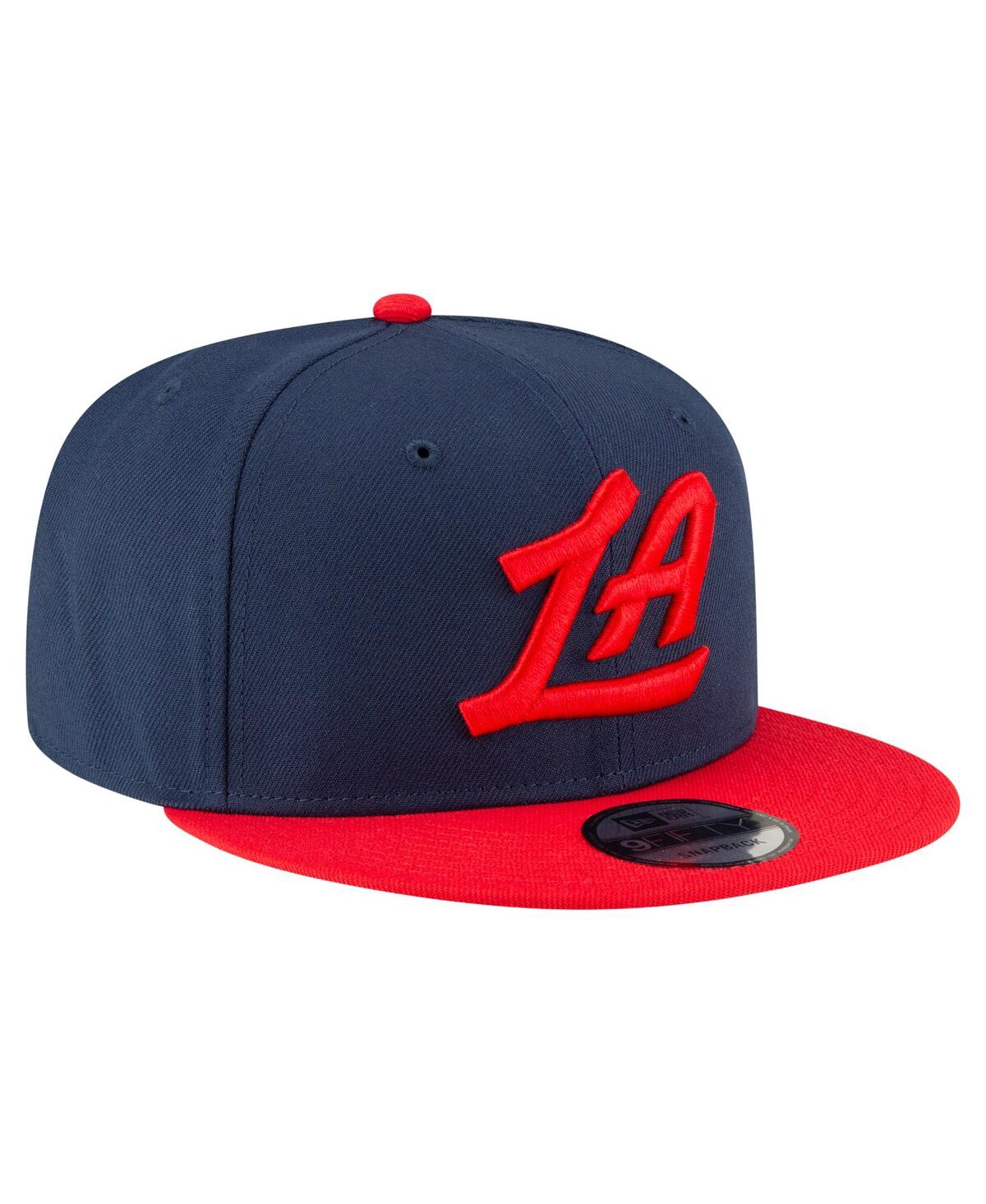 NEW ERA MEN'S NAVY/RED LA CLIPPERS 2-TONE 9FIFTY SNAPBACK HAT 