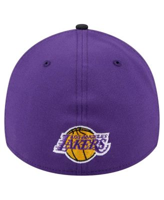 Men's Purple Los Angeles Lakers Sport Night 39THIRTY Flex Hat