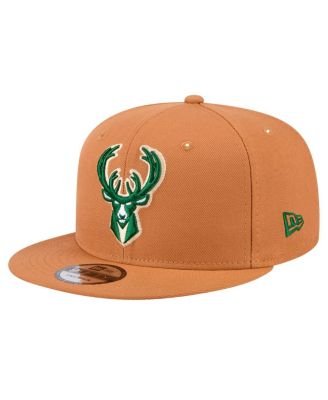 Men's Tan Milwaukee Bucks Color Pack 9FIFTY Snapback Hat